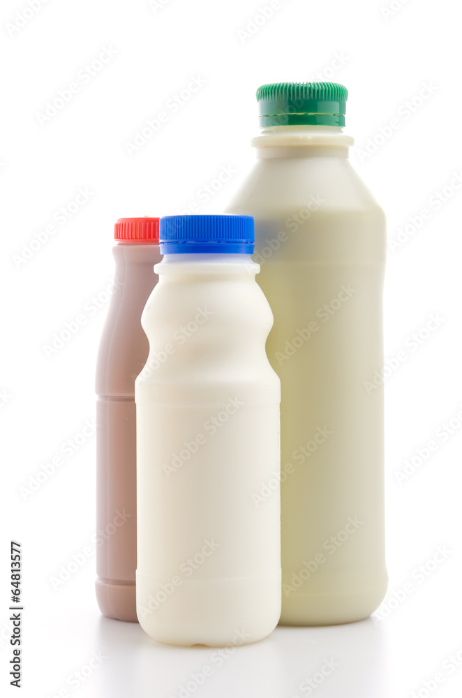 Milk isolated white background Milk isolated white background