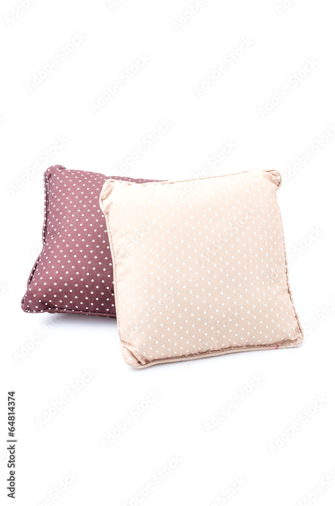 Pillow isolated white background Pillow isolated white background