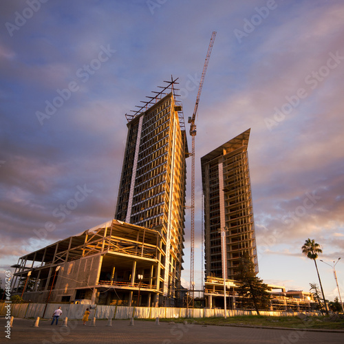 Building under construction