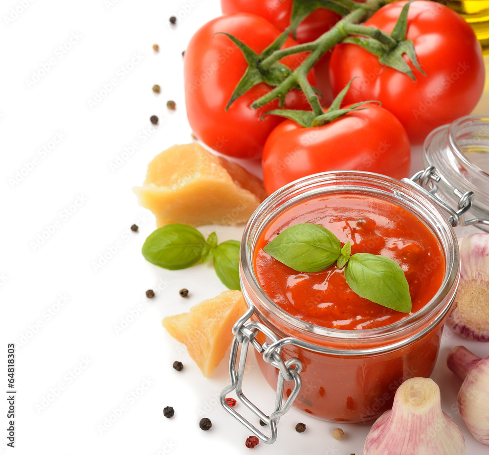 Tomato sauce with basil Tomato sauce with basil