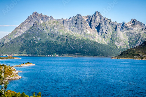 Beautiful landscape of Norway  Scandinavia
