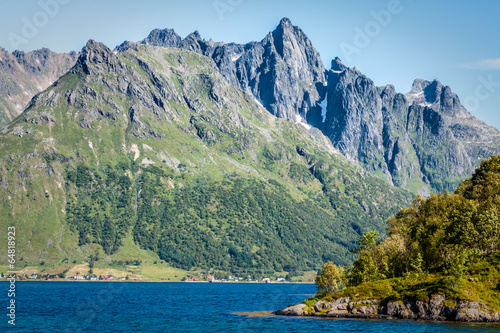 Beautiful landscape of Norway, Scandinavia