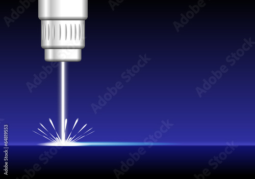 Laser Industrie Hintergrund