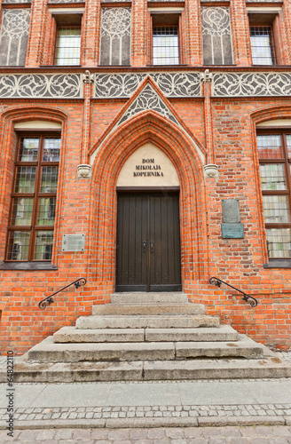 House of Nicolaus Copernicus (XV c.) in Torun, Poland