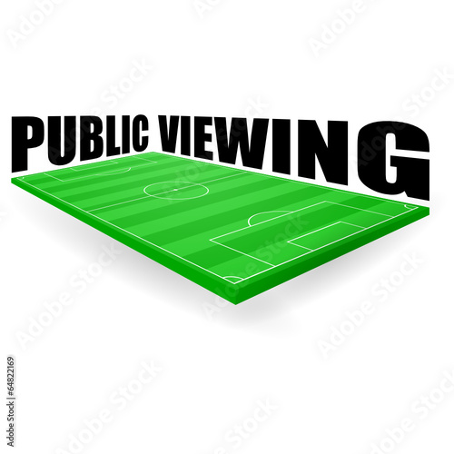 fussballfeld public viewing I