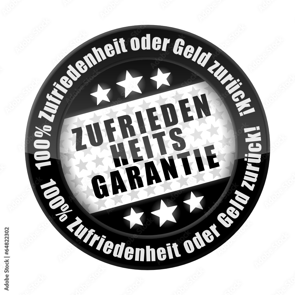 button 201405 zufriedenheitsgarantie I