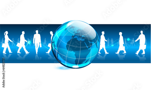 mondo connessione, dati, rete, internet