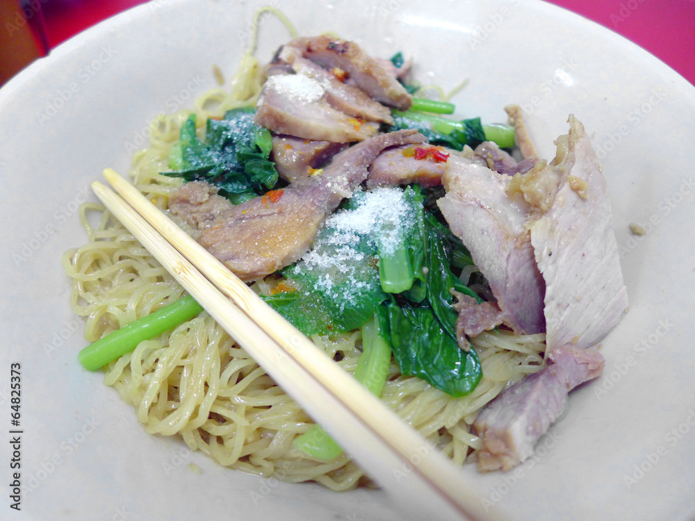 Thai Noodle with pork