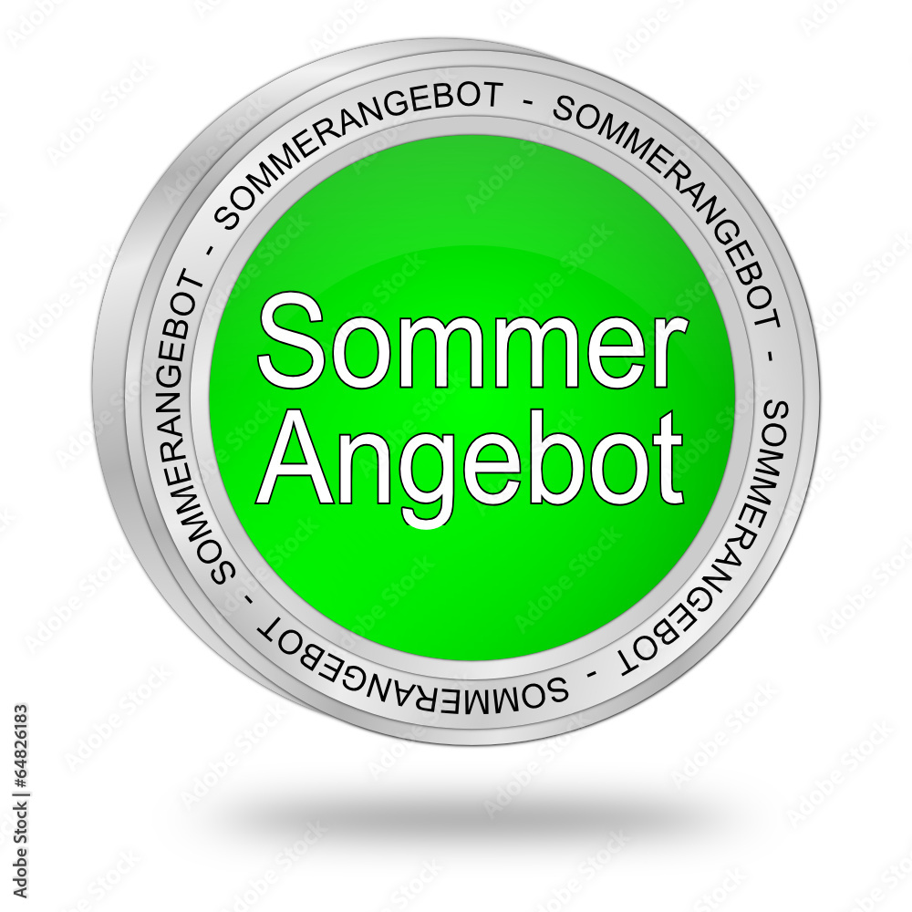 Sommerangebot Button