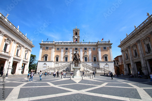 Rome - Campidoglio (statue de Marc-Aurèle) photo