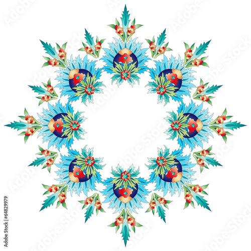 Ottoman motifs design series with twenty-one