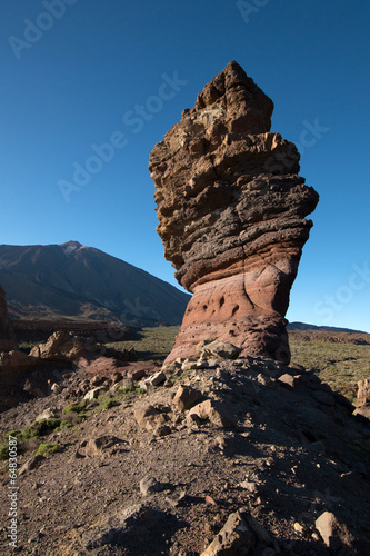 Teide National Park Roques de Garcia in Tenerife