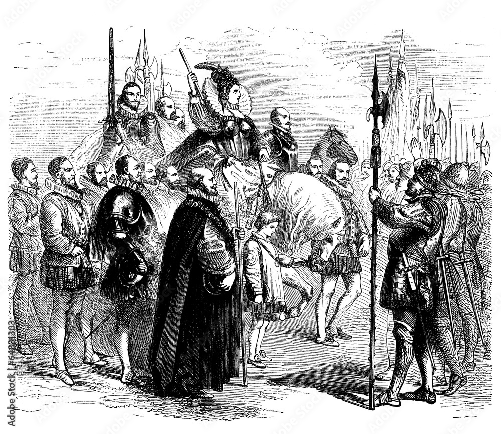 Obraz premium Elizabeth the 1st - 16th century