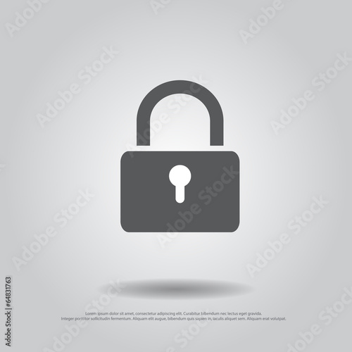 lock vector icon