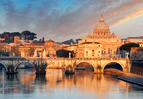 Canvas Print Rome, Vatican