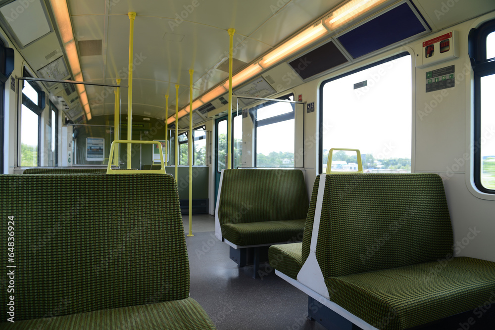 Train interior Train interior