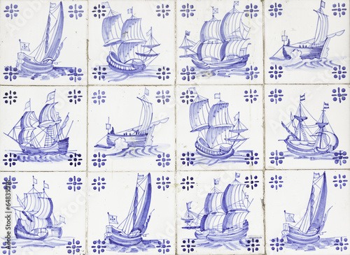 Typical old Lisbon tiles