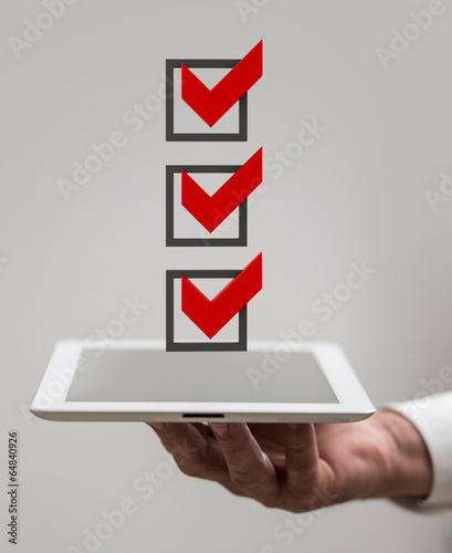 mobile checkmark