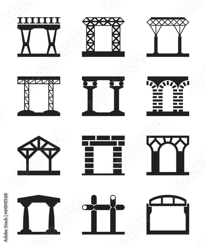 Different types of building structures