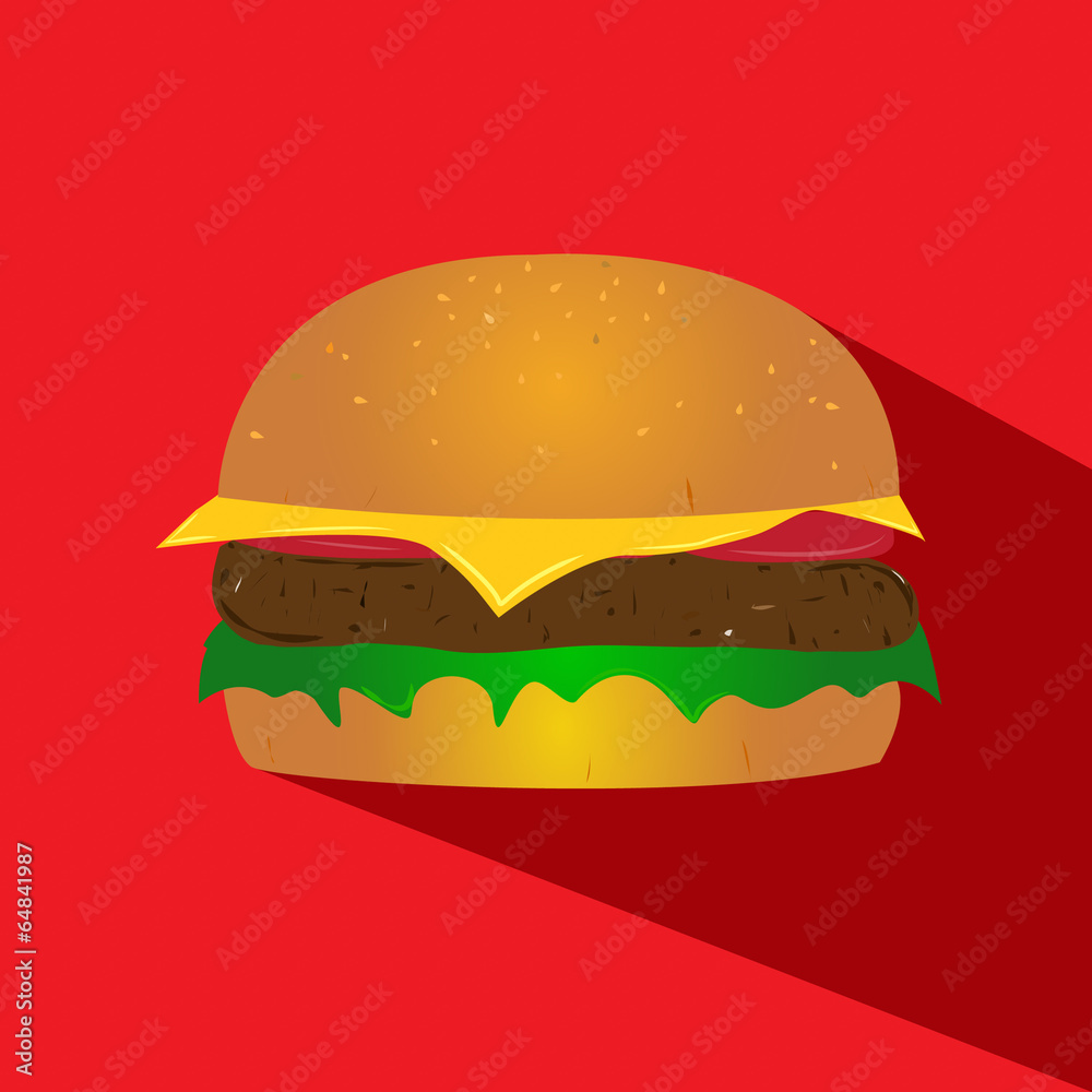 hamburger vector icon