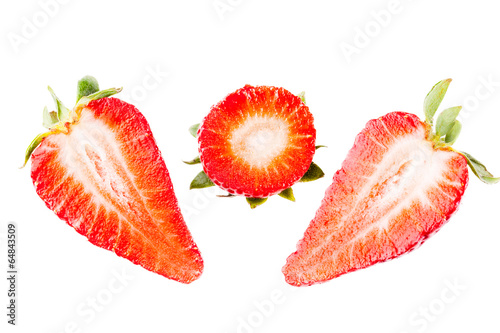 Cuts of strawberry