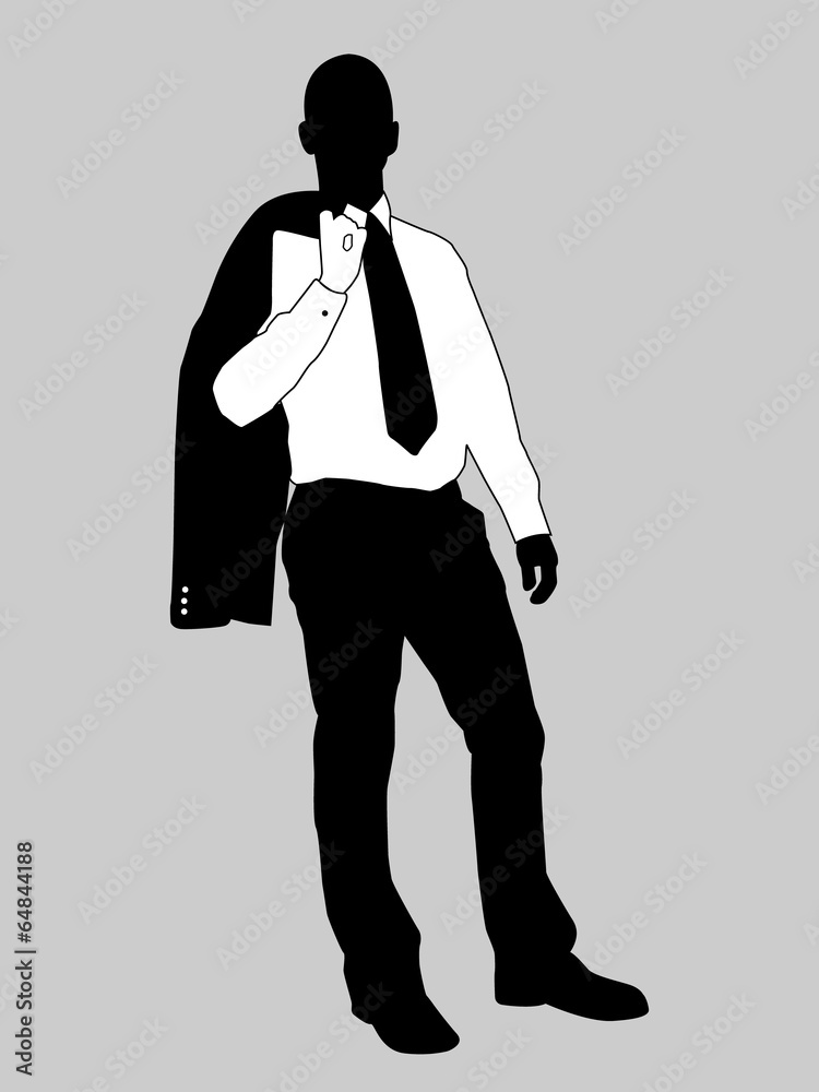 BUSINESSMAN BLACK AND WHITE 39