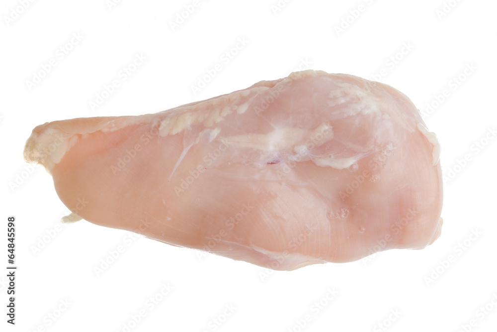 Raw chicken isolated on white background Raw chicken isolated on white background