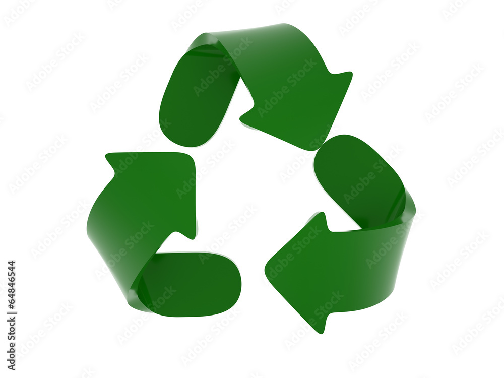 Fototapeta premium Recycling Logo