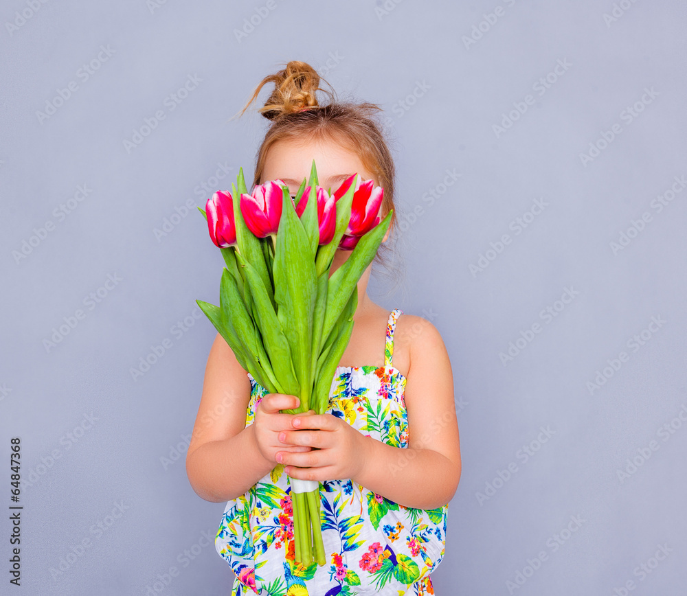 child flower StockFoto Adobe Stock