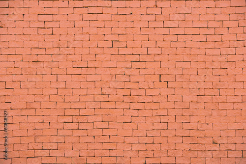 Tło czerwona ściana z cegieł wzoru tekstura.