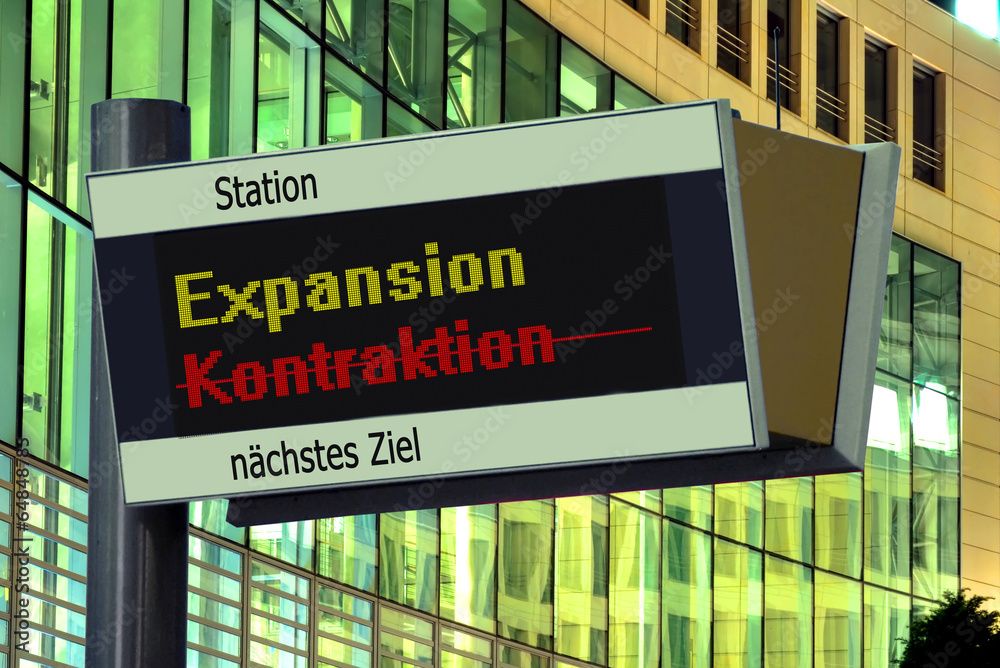 Obraz premium Anzeigetafel 2 - Expansion