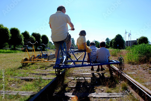 Schienenfahrrad photo