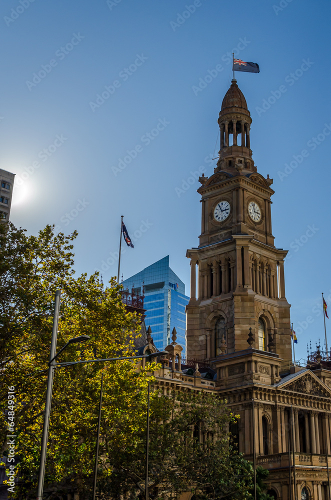 Fototapeta premium Townhall - Sydney