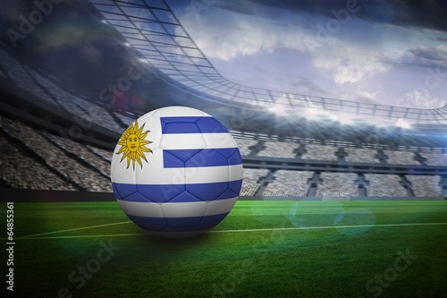 Football in uruguay colours