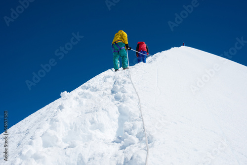 Island peak( Imja Tse) climbing, Everest region, Nepal