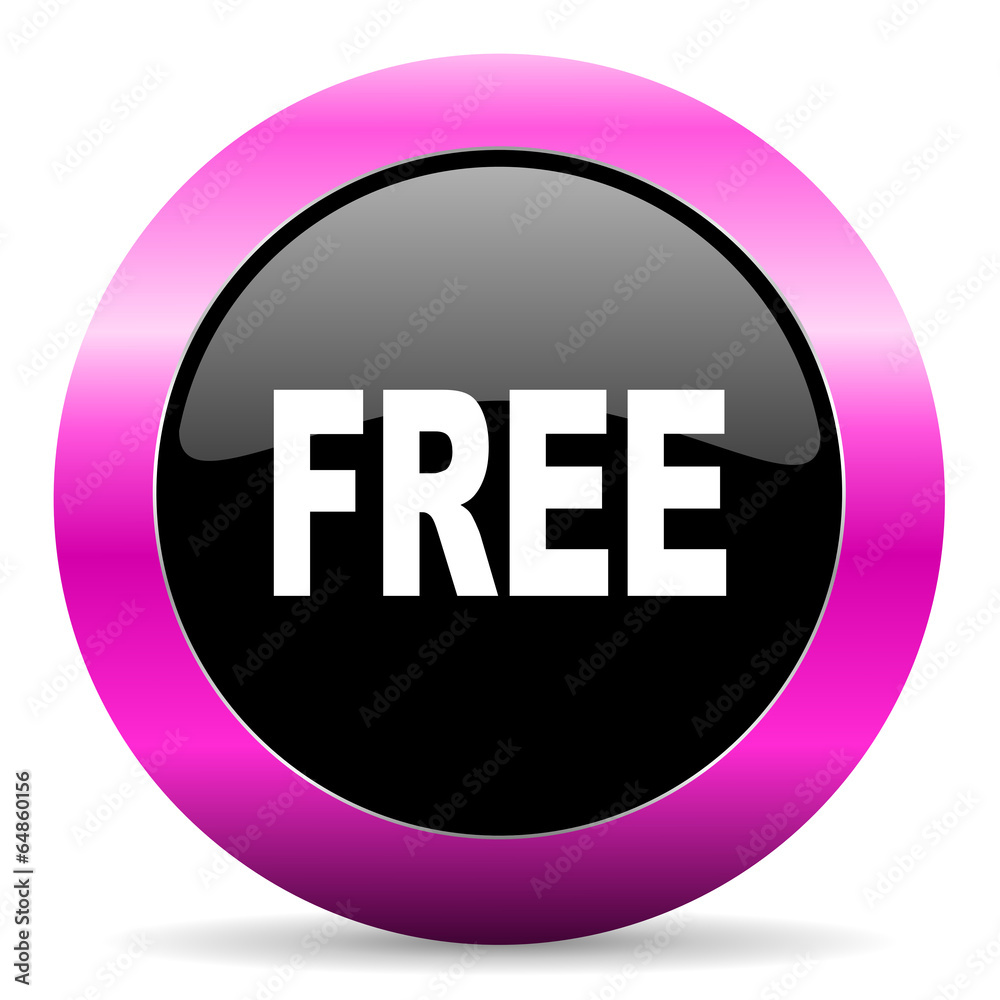 free pink glossy icon free pink glossy icon