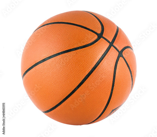Ball for the game in basketball isolate © sorapop
