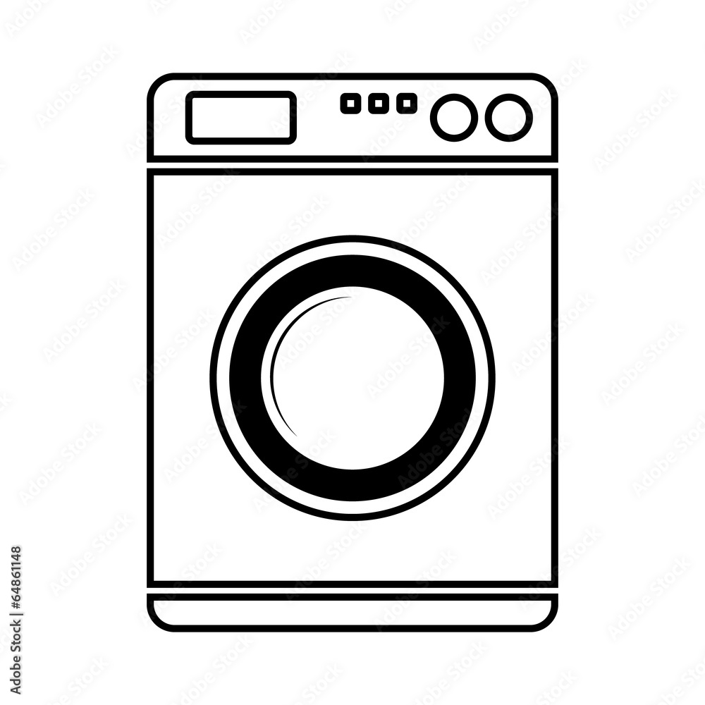 Washing machine icon Washing machine icon