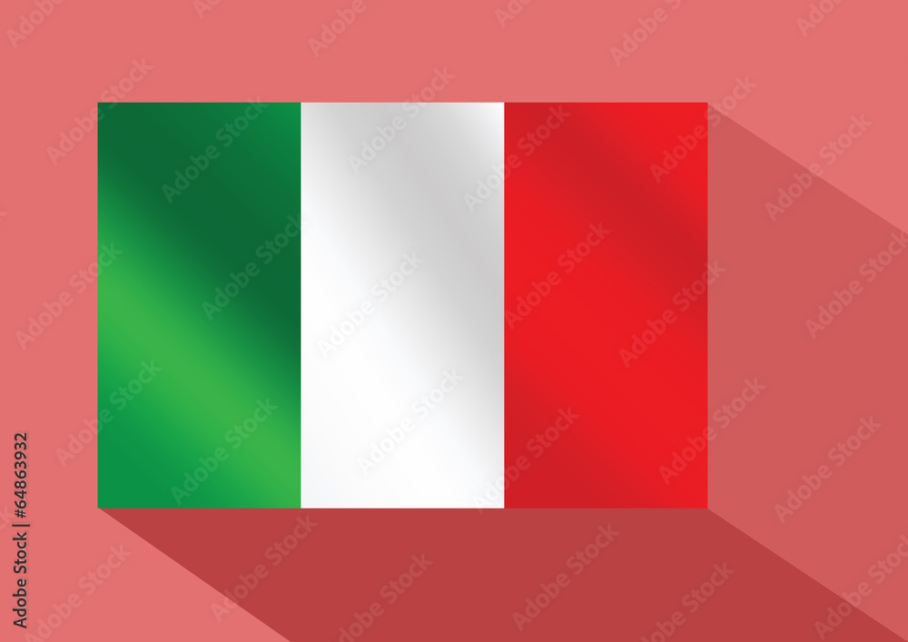 Fototapeta premium flag italy