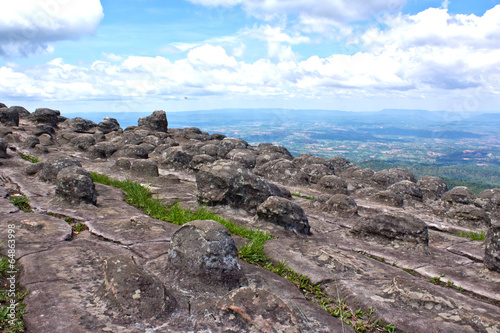 Laan Hin Pum Viewpoint at Phu Hin Rong Kla National Park, Phitsa photo