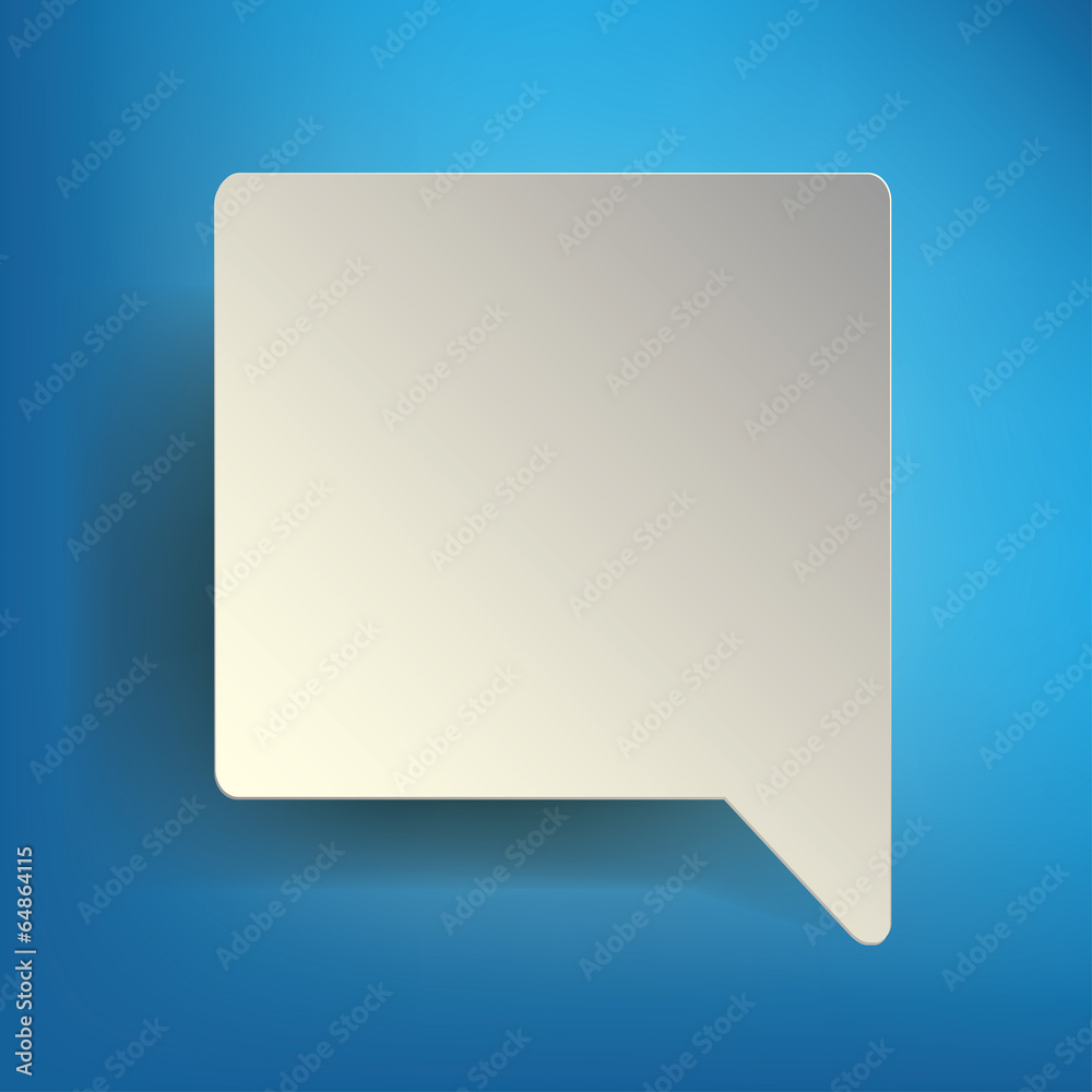 Abstract - Speech bubble Abstract - Speech bubble