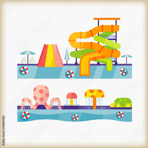 water park
