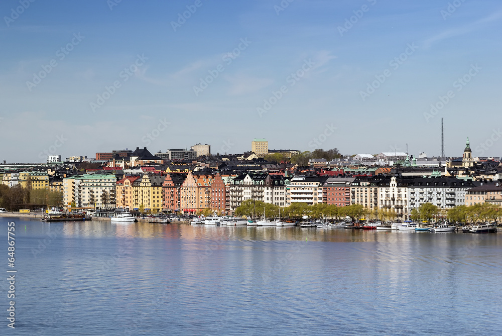 view of Norr Malarstrand, Stockholm
