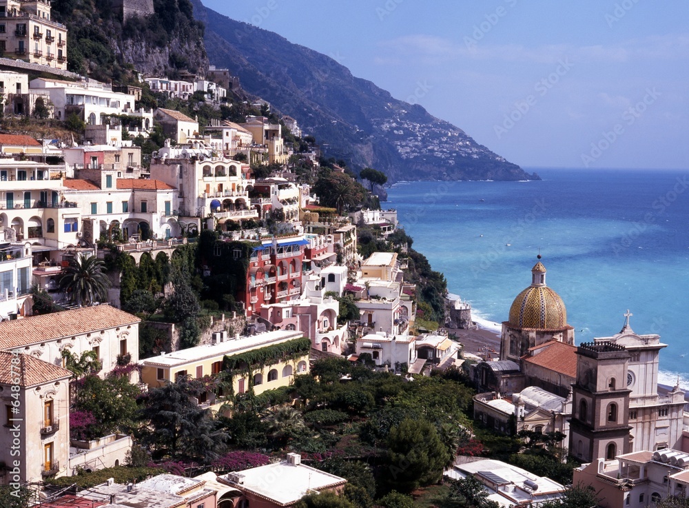 View of Positano, Italy © Arena Photo UK