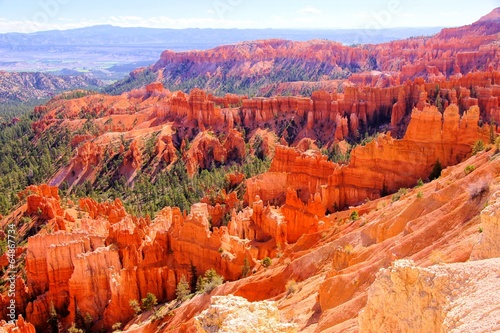 The vibrant hues of Bryce Canyon National Park, USA