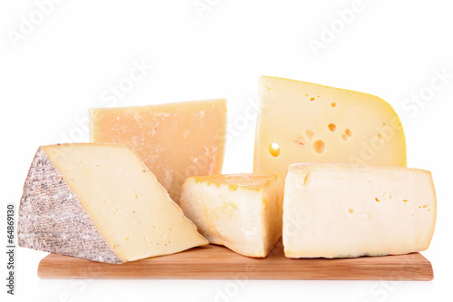 assortment of cheese