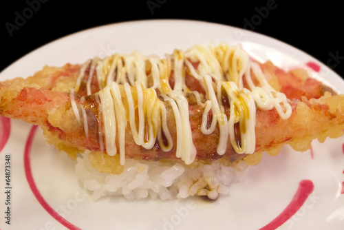 蟹天ぷら寿司