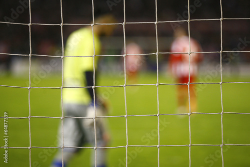 Networks of goals and Soccer players