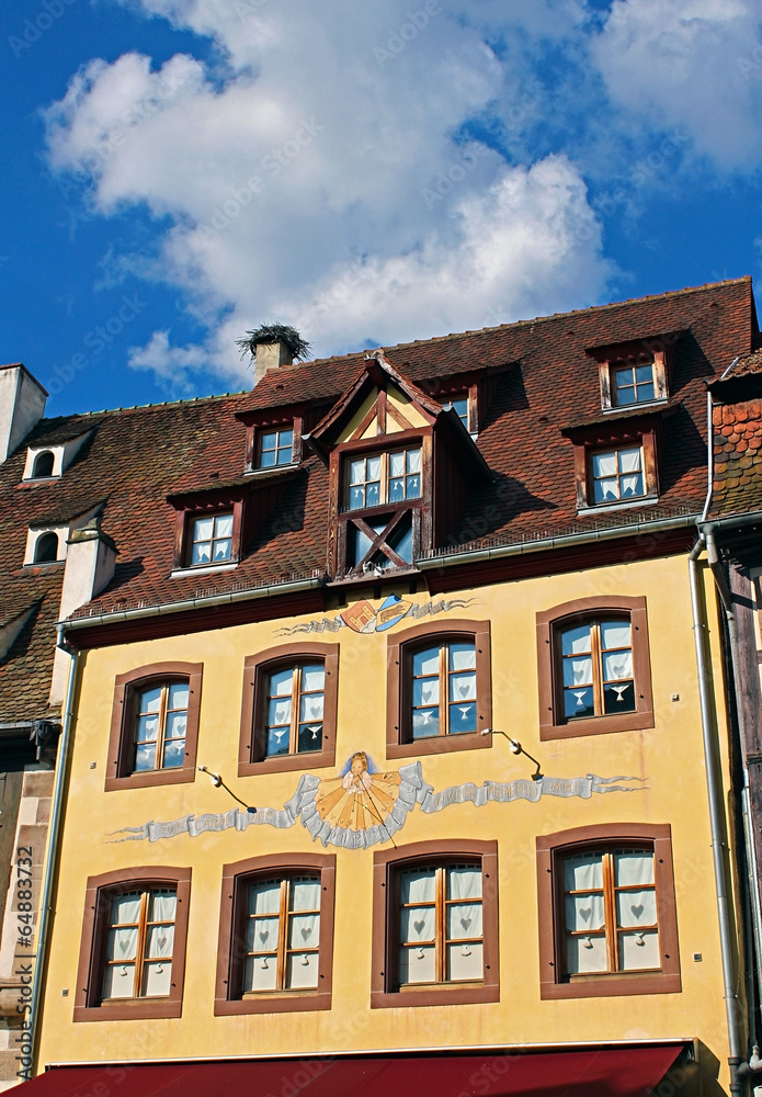 maison pittoresque d'Alsace