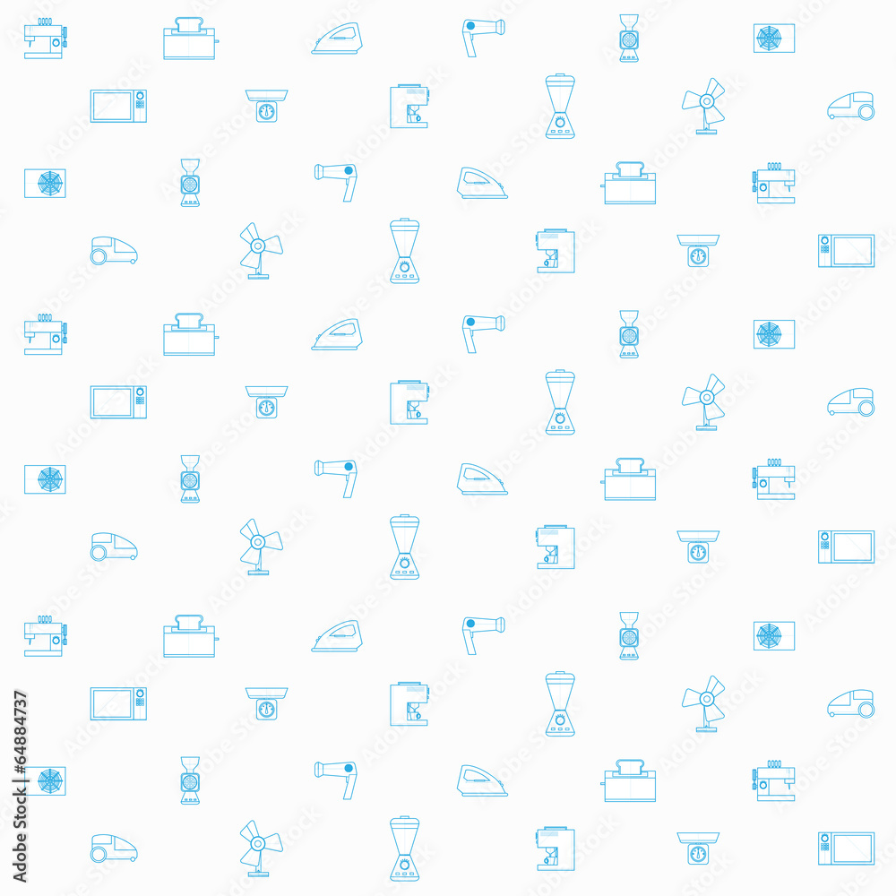 Background for household appliances Background for household appliances